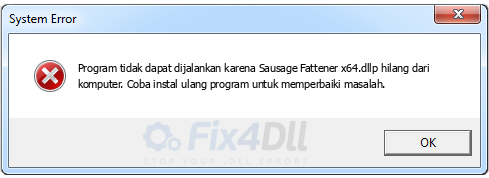 Sausage Fattener x64.dll tidak ada